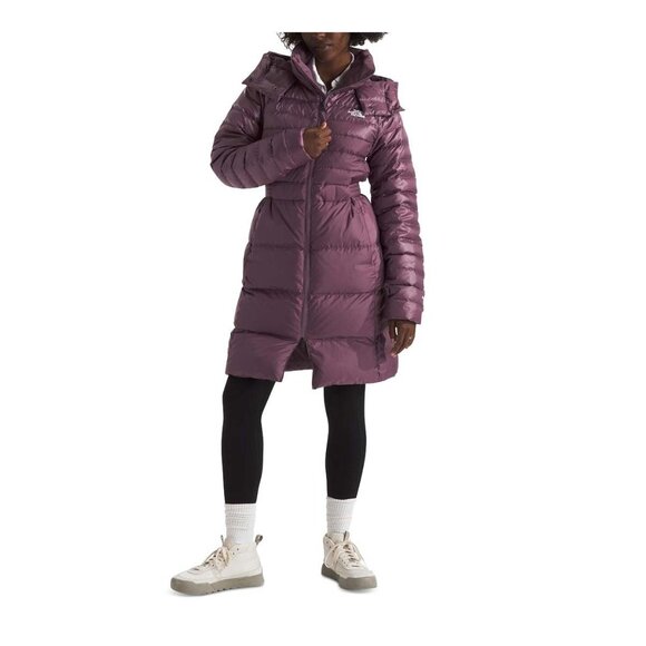 The North Face Metropolis Ruby 600 Fill Down Insulated Hooded Parka Jacket XS - Picture 2 of 12